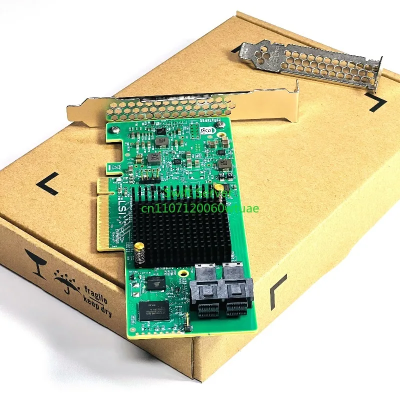 

Контроллер RAID LSI00344 9300-8i H5-25573-0, 8 портов, 12 Гбит/с, PCIe 3.0