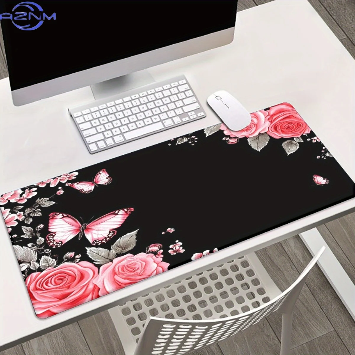 Odor-free eco mouse mat. Anti-slip, fade-resistant printing for daily work & gaming