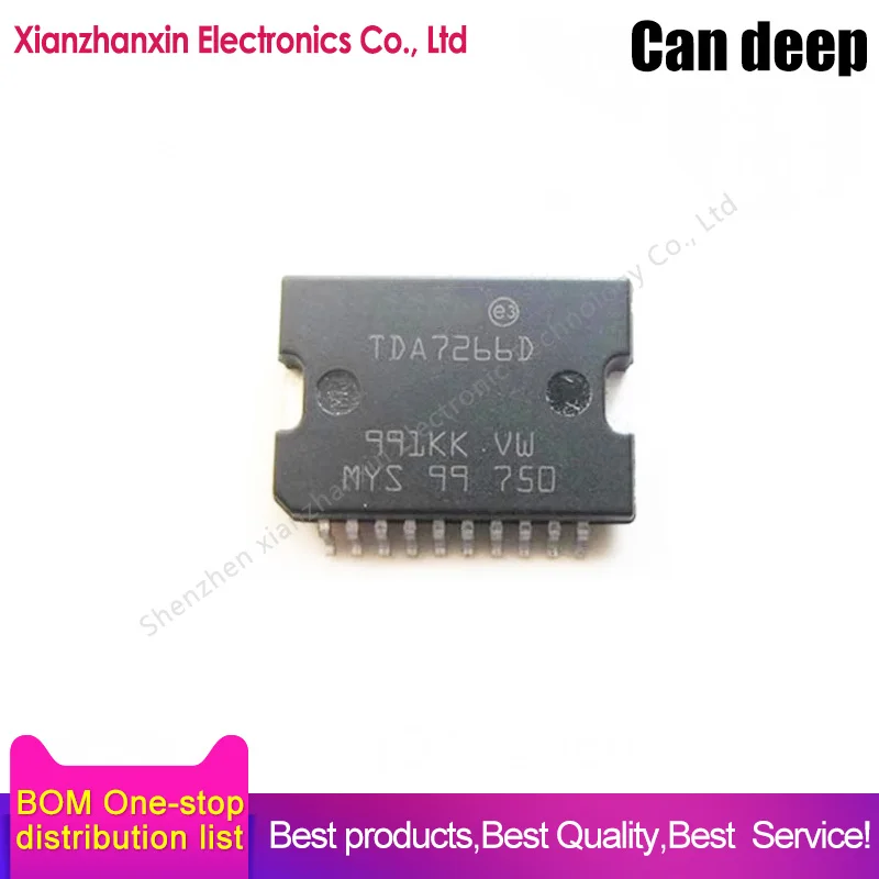 1pcs/lot TDA7266 TDA7266D TDA7266D13TR HSOP-20 Double bridge audio amplifier chip in stock