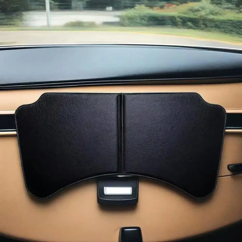 Stable Design Car Temporary Tray Foldable Large Size Car Dining Table Load-Bearing Upgraded Tray Stand Steering Wheel Table