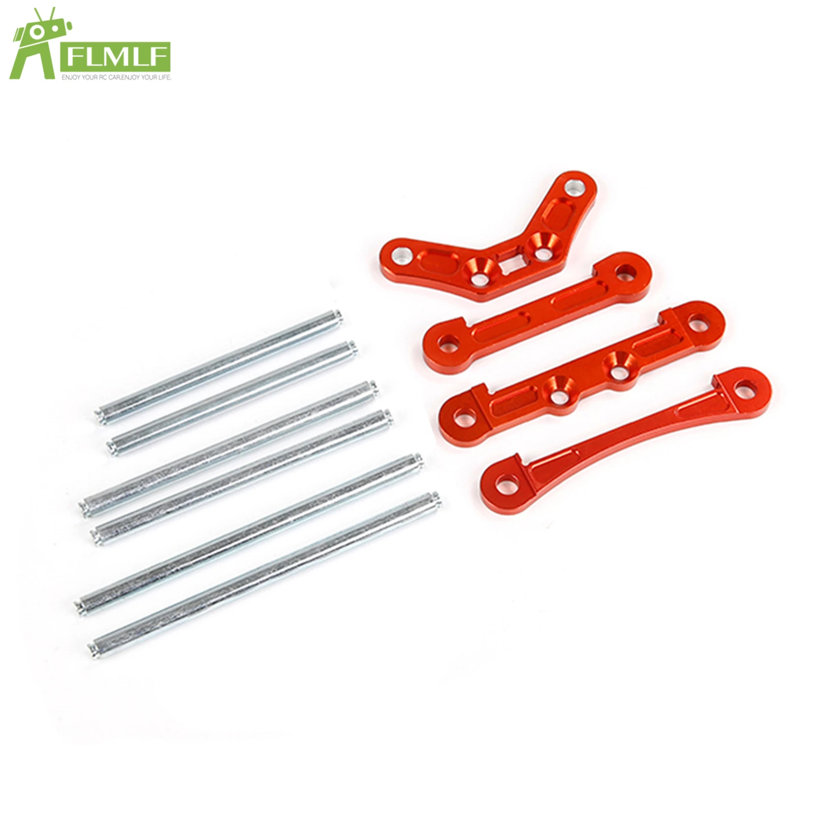 Liga cnc dianteiro e traseiro suspensão eixo pino kit peça de posicionamento para 1/5 hpi rofun baha rovan km baja 5b 5t 5sc rc peças do carro