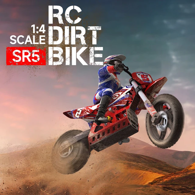 SKYRC SR5 1/4 スケール　モトクロス　ラジコン バイク】SKYRC 1/4スケール ダートバイクラジコン「SR5」 | Rock