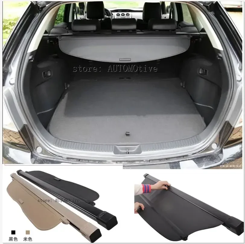 

Top Quality! Rear Trunk Security Shield Cargo Cover Fit For Mazda CX-7 CX-7 2011 2012 2013 2014 2015 (Black, beige)