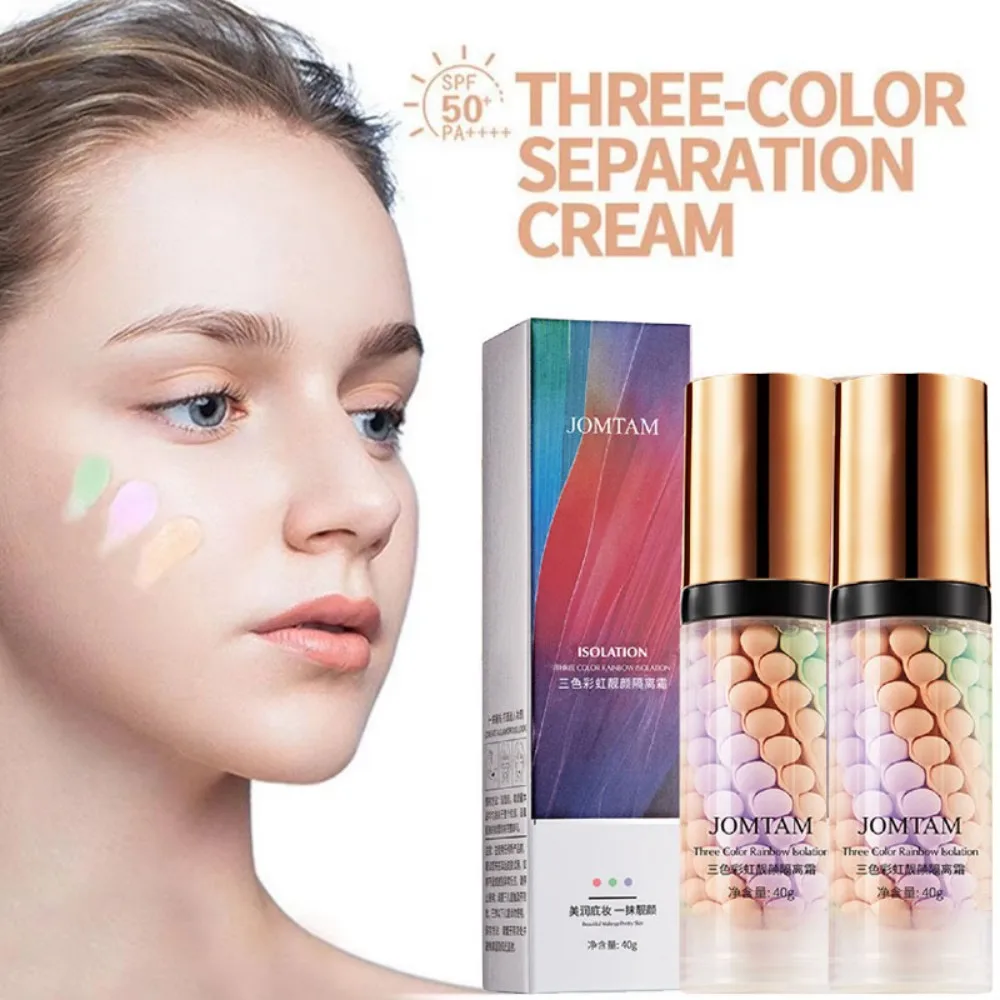 메이크업 프라이머 통기성 BB 크림 끈적이지 않는 페이스 파운데이션 집중 보습 깊은 수분 공급 피부를 밝게 해줍니다