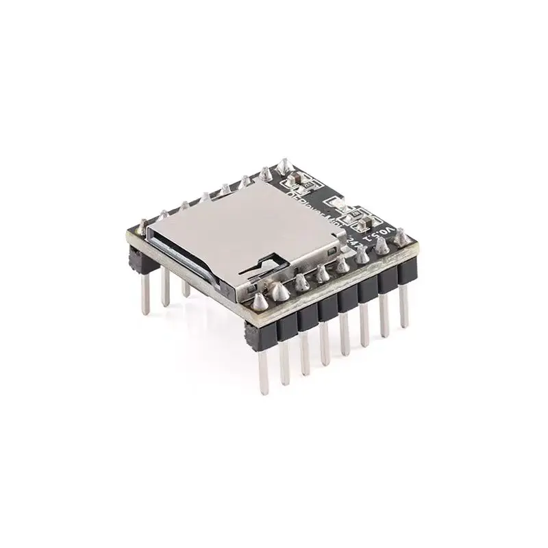 DFPlayer‑Mini MP3 Audio Player Module，TF‑Card UART Control Voice Module Mini MP3 Player mini player development module