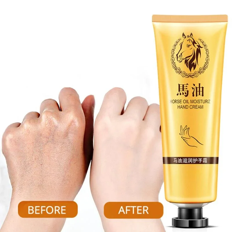 30G Horse Hand Cream Skin Care Whitening Moisturizing Hydrating Hand Cream for Winter Hand Care Nourishing Winter Anti-crack