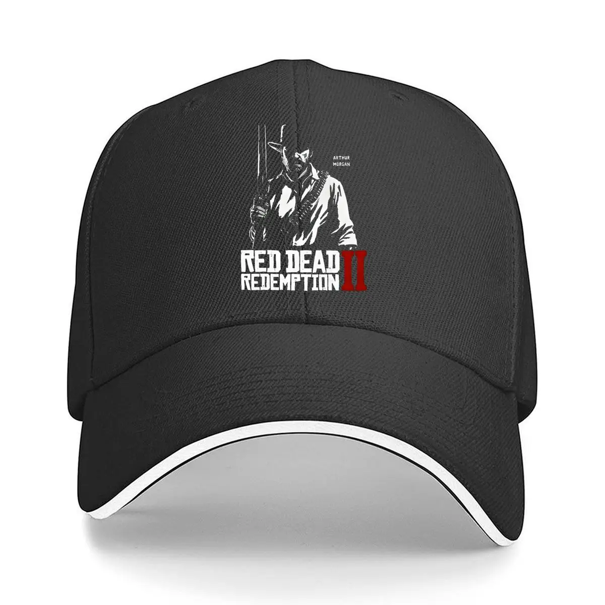 

Red Dead Redemption II Game Art Print Sandwich Baseball Cap