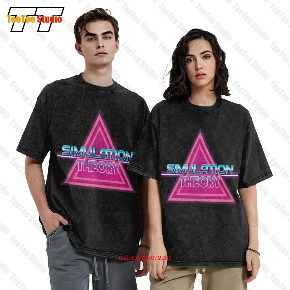 Muse Simulation Theory Rock Band Album Vintage Oversized T-Shirt XJ0N