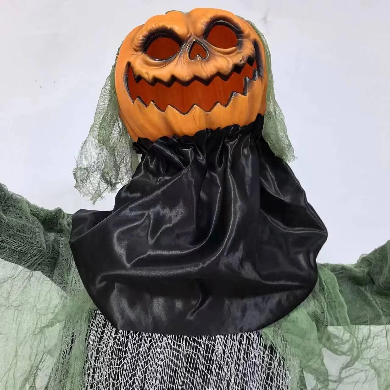 Halloween Pumpkin Scary Decor Halloween Pranks Convenient Easy to Use Home Decorations Scary Ornament for Party Lawn Home Garden