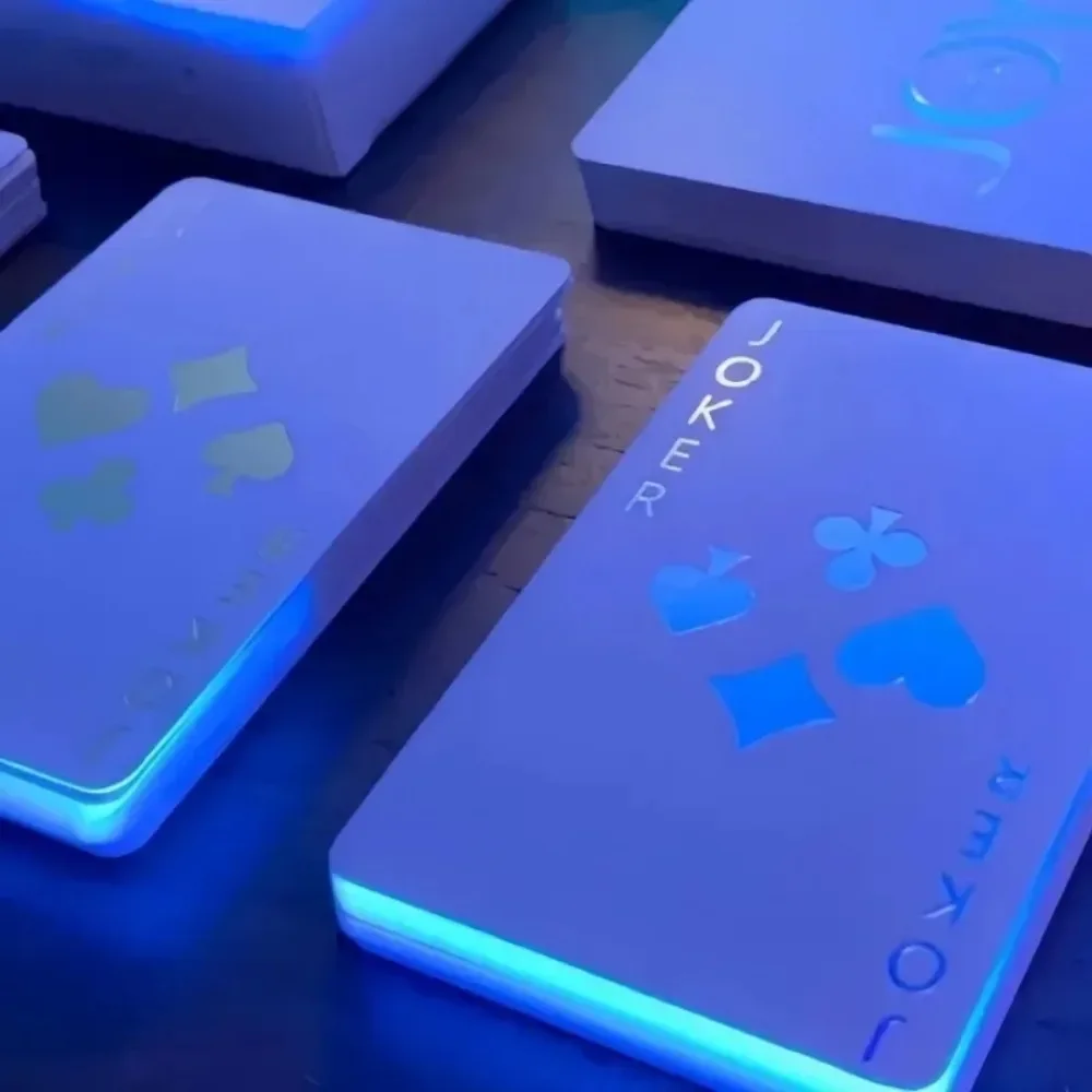 Limited Playing Cards Good-looking Laser Poker Reflective Dormitory Entertainment Essential Poker Machine Gathering