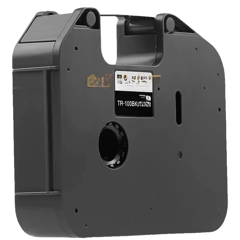 

Compatible with TR-100BK Ribbon Label Tape, Ribbon TR-100BK Die-Cut Flag Fle-2511/6511/7511 PT-E800TK