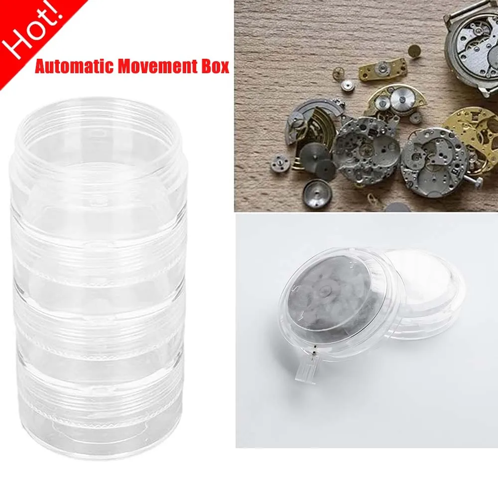 NEUE Uhr Fall Für NH36A NH35A NH38A Automatische Bewegung Box Transparent Acryl Uhr Zubehör Geändert Fall Uhr Zubehör