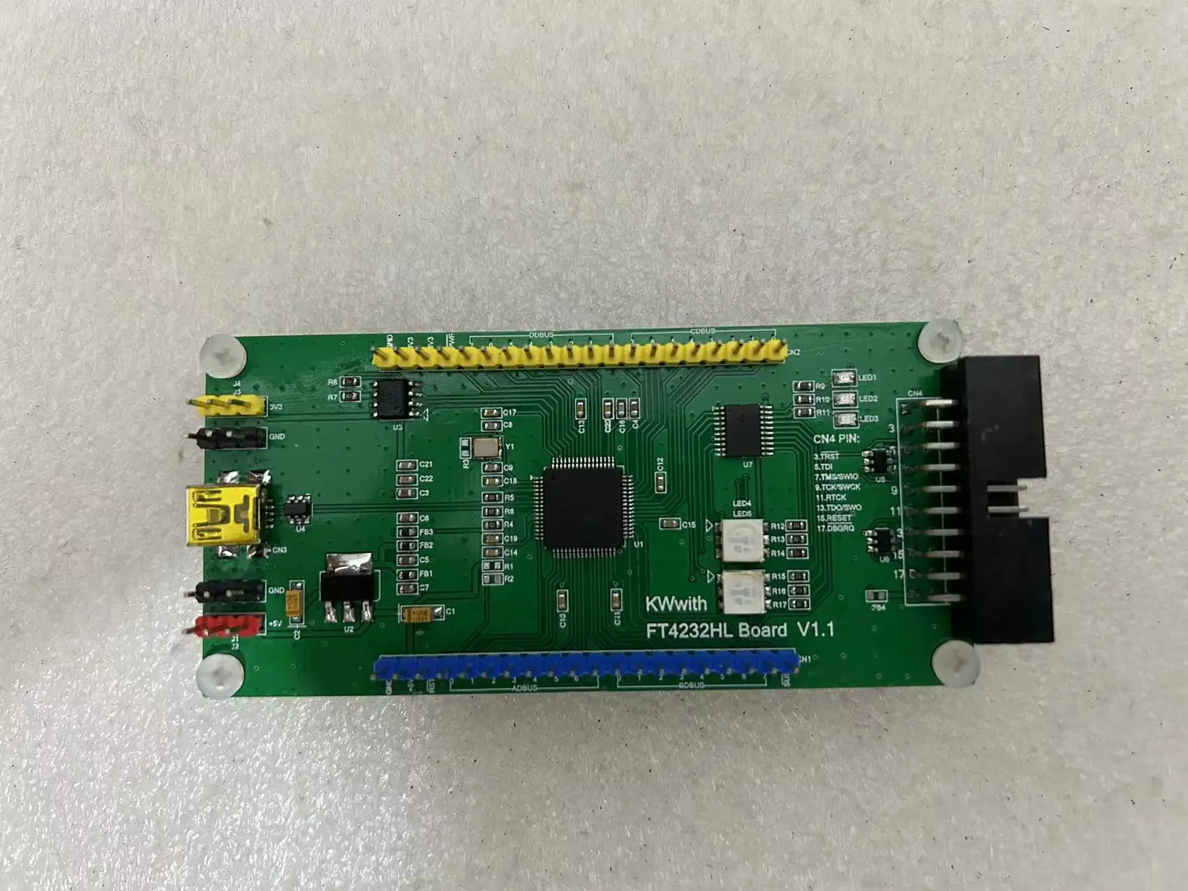 

FT4232HL Development Board/FT4232HL USB to Serial/JTAG OpenOCD