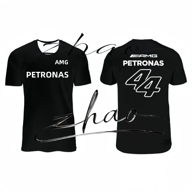 

F1 Motorcycle Men's Breathable Couple T-shirt Suitable for The Whole Family To Wear Men's and Women's Short Sleeved T-shirts