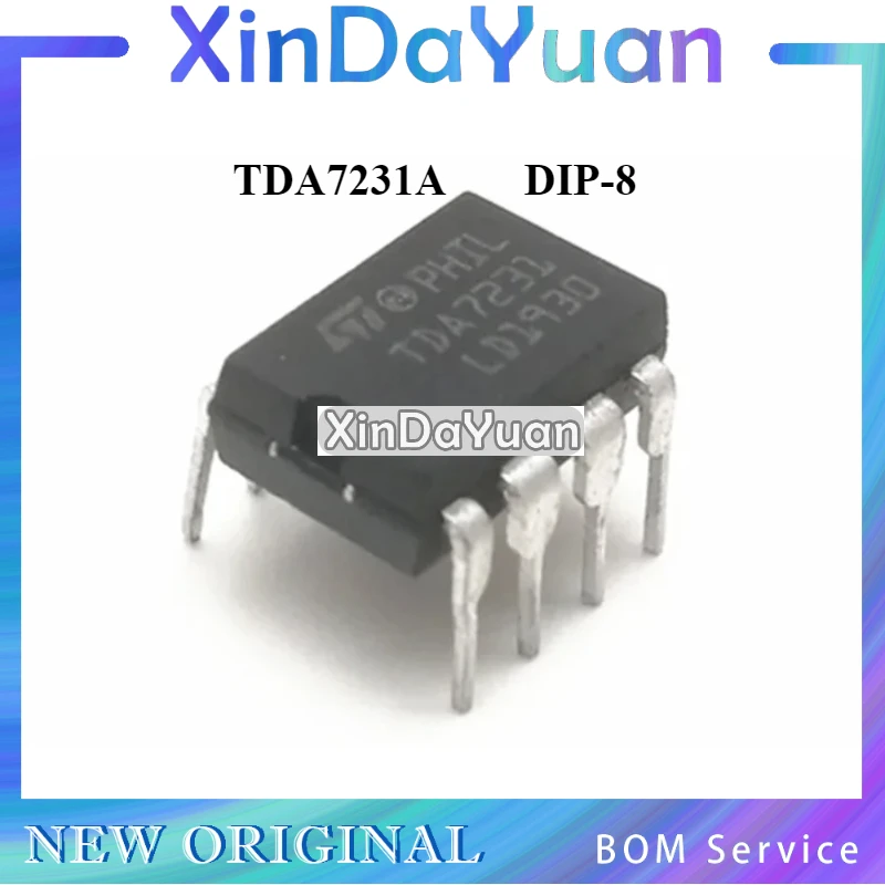 10pcs TDA7231A TDA7231 DIP-8 Audio Power Amplifier Chip