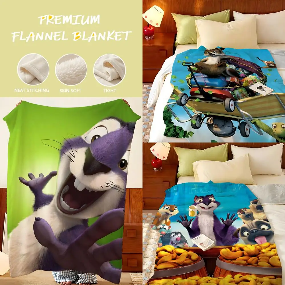 Movie T-The N-Nut J-Job Throw Flannel Throw Blanket, Lightweight Cozy, Durable Washable cute Cool