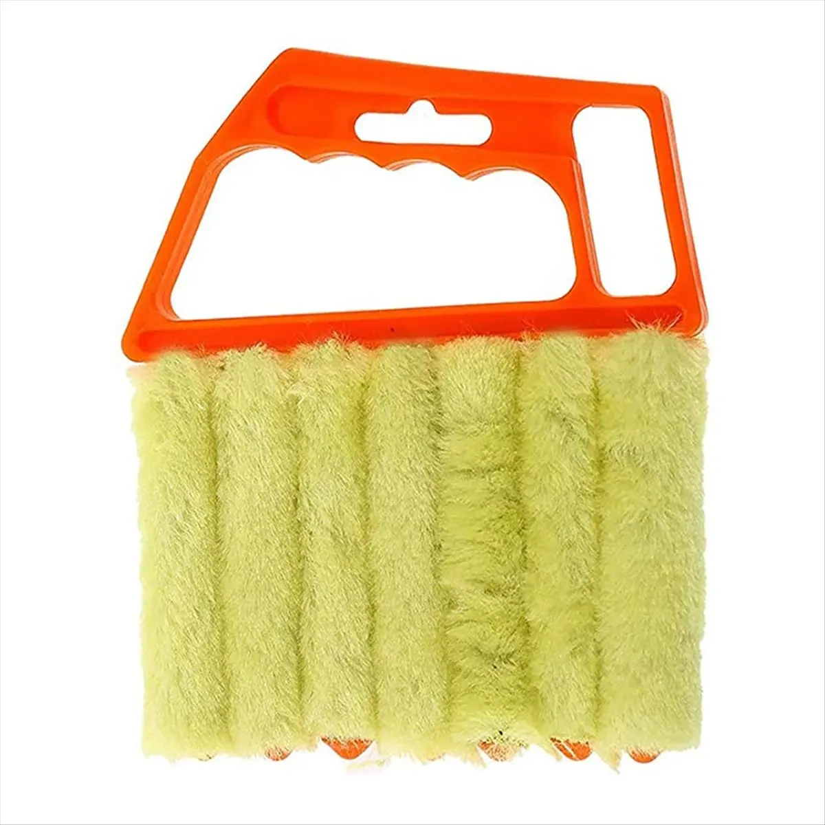 AA83 7 Teeth Blind Cleaner Brush - Mini Hand-Held Cleaner Brush Shutter Brush Air Conditioner Household Cleaning Brush Tool
