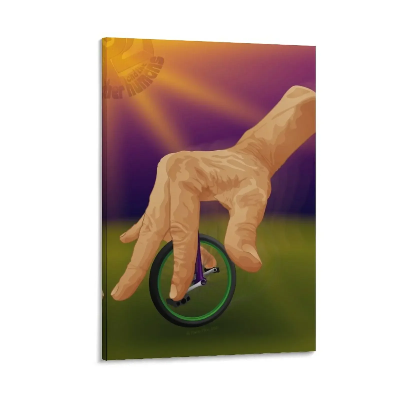 

A Thing for Unicycling Canvas Painting korean room decor room decorations for girls room decorations for men house decoration