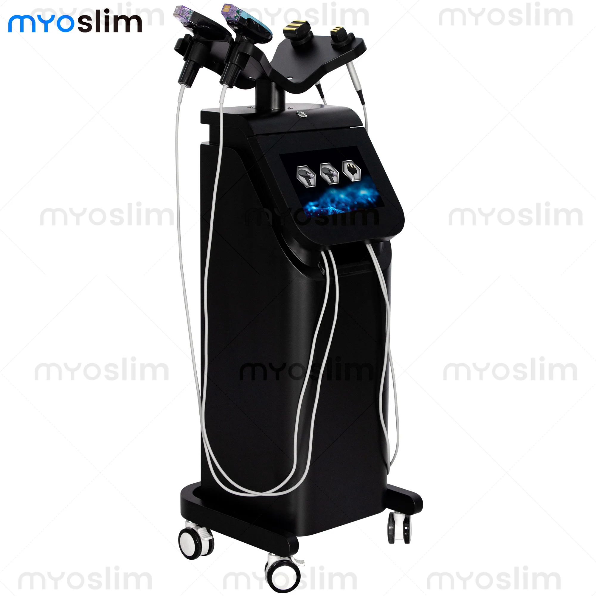 4 in 1 Morpheus8 Microneedling Facial Treatment Device Fractional RF Skin Tightening Anti-Aging Wrinkle Reduction Beauty Tool
