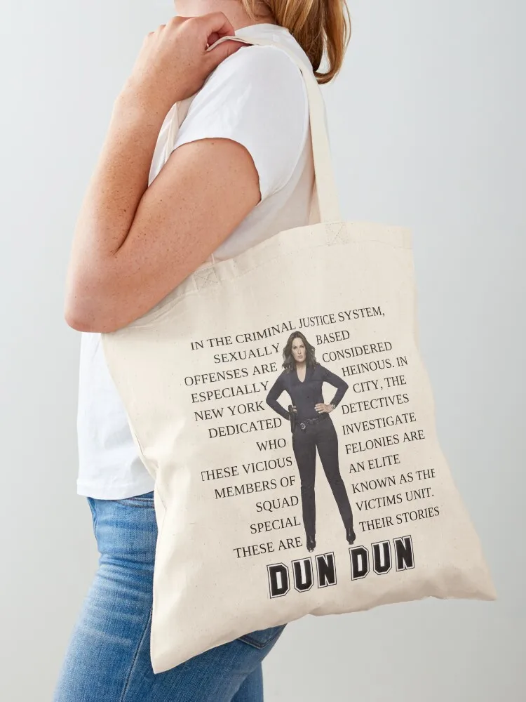 

SVU Intro with Benson Tote Bag Canvas Women's shopper bag hand bag