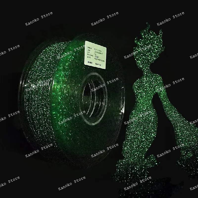 

3D printing consumables PLA 1.75mm luminous starry sky 3D printing pen consumables 1kg 3D printing wire