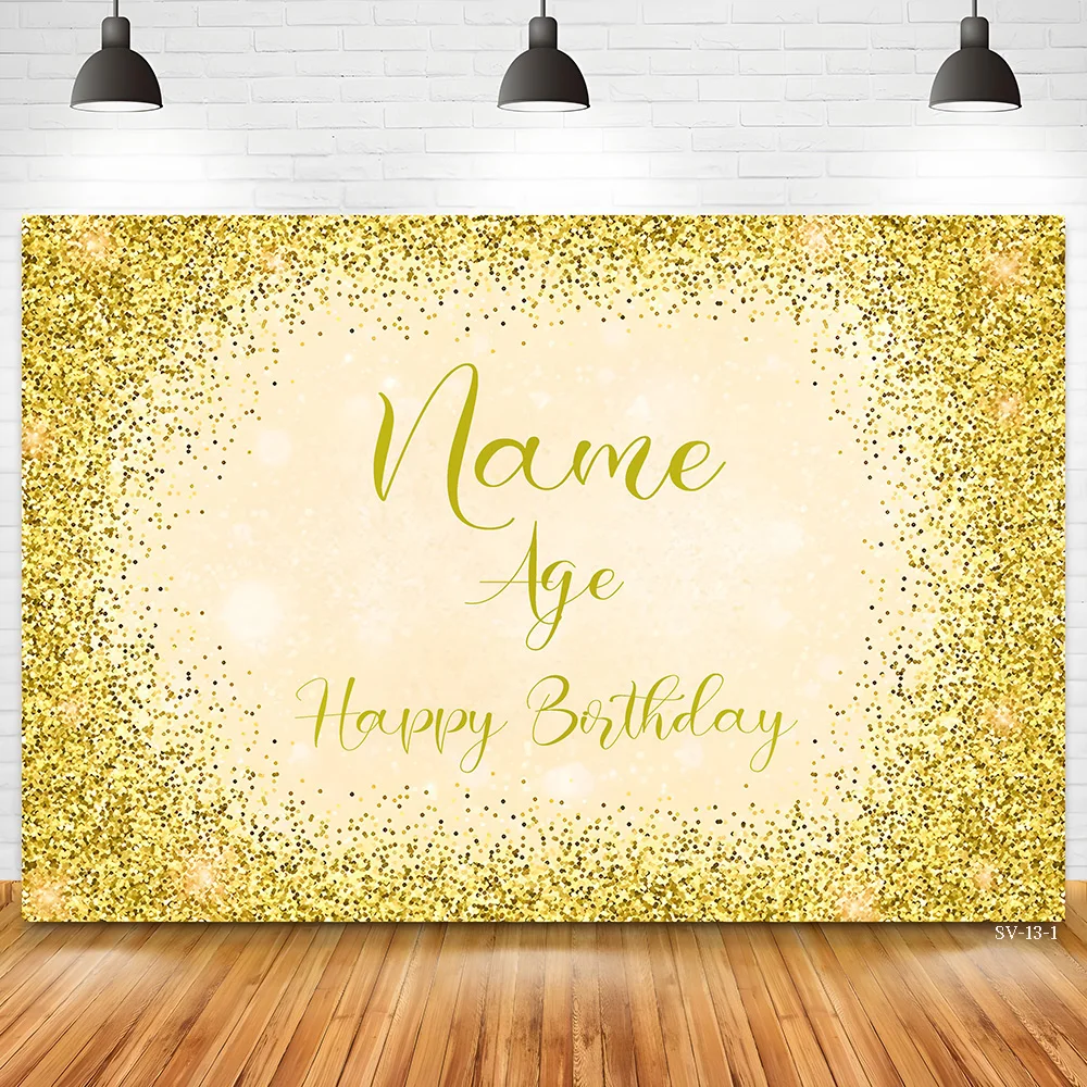 اسم مخصص عيد ميلاد سعيد خلفيات للتصوير الفوتوغرافي نص الذكرى استحمام الطفل راية الوليد طفل صور استوديو خلفية SK-20