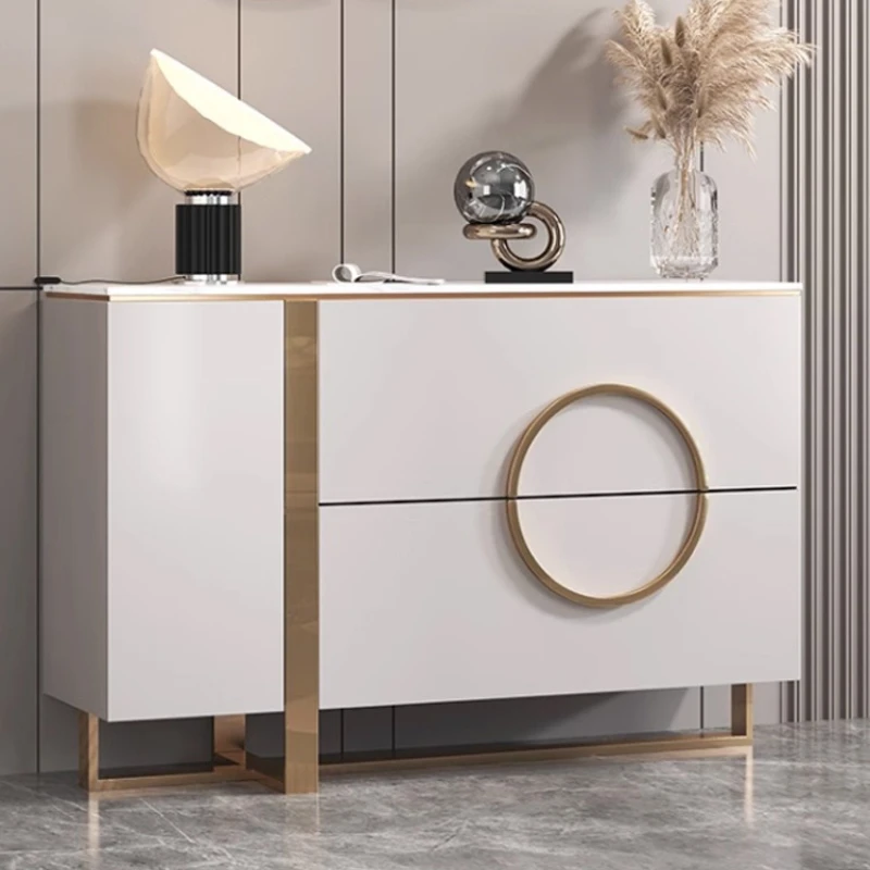 Italian Luxury Sideboards Nordic Creative Solid Wood Entryway & Kitchen Sideboard Storage Decorative Cabinet Home Furniture