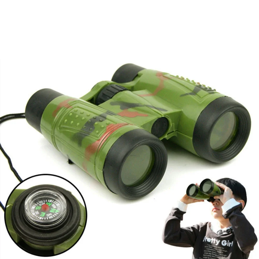 Camo Print Child Telescope Kids Outdoor Games Magnification Toys with Neck Strap