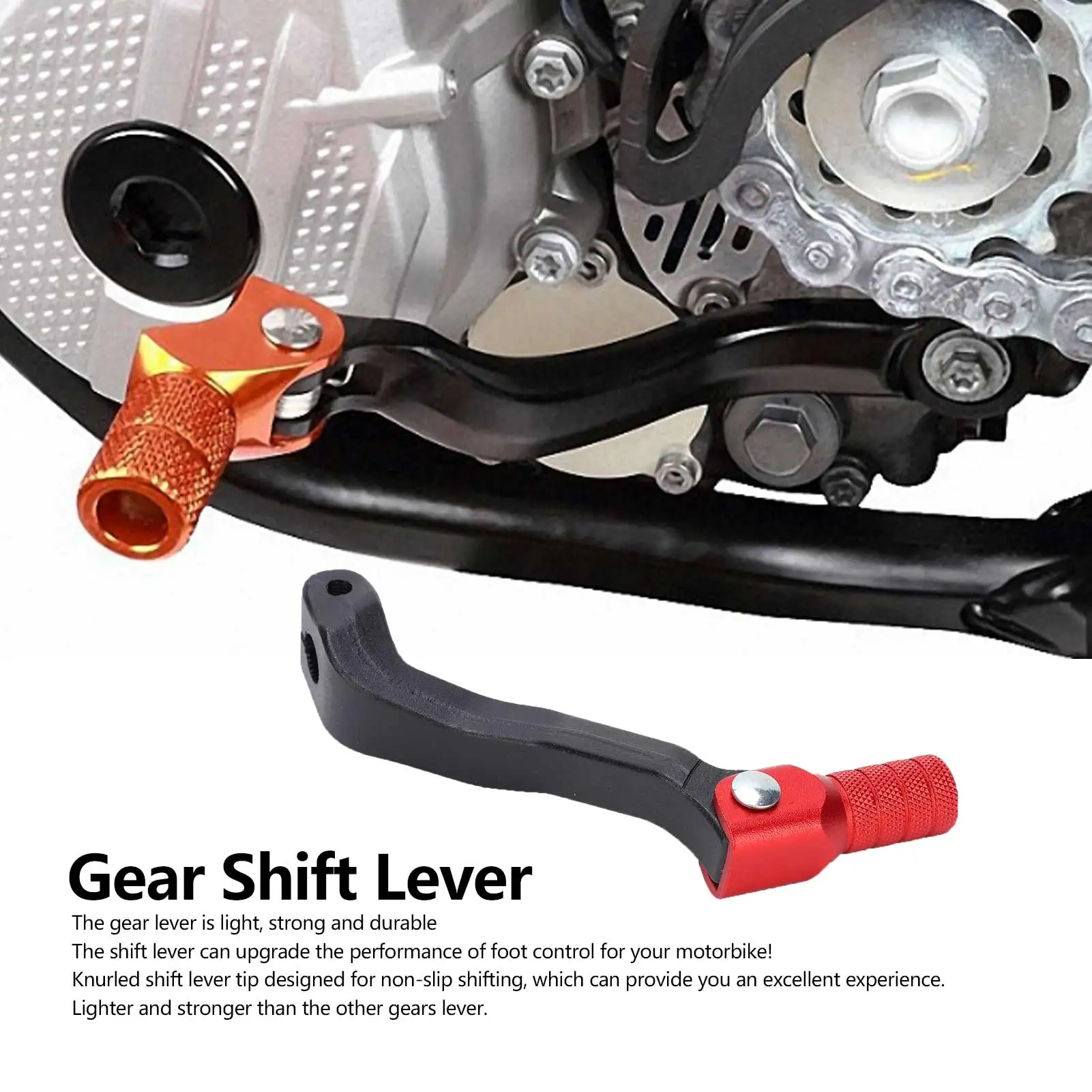 Foot Gear Shifter Foot  Gear  Lever Replacement Repair Part Fit for Husqvarna TE125 2014‑2016 Foot Pedal  Lever