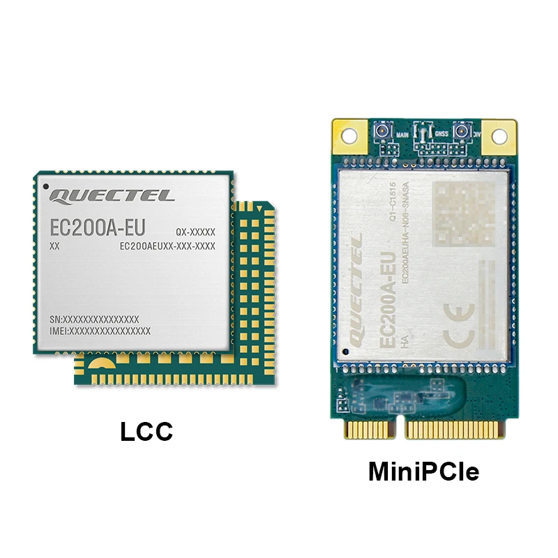 EC200A-EU Europe Region/Operator LCC/MiniPCIe Package Cat.4 4G LTE Module EC200A EU EC200AEU EC200AEUHA EC200AEUHA-N06-SNASA