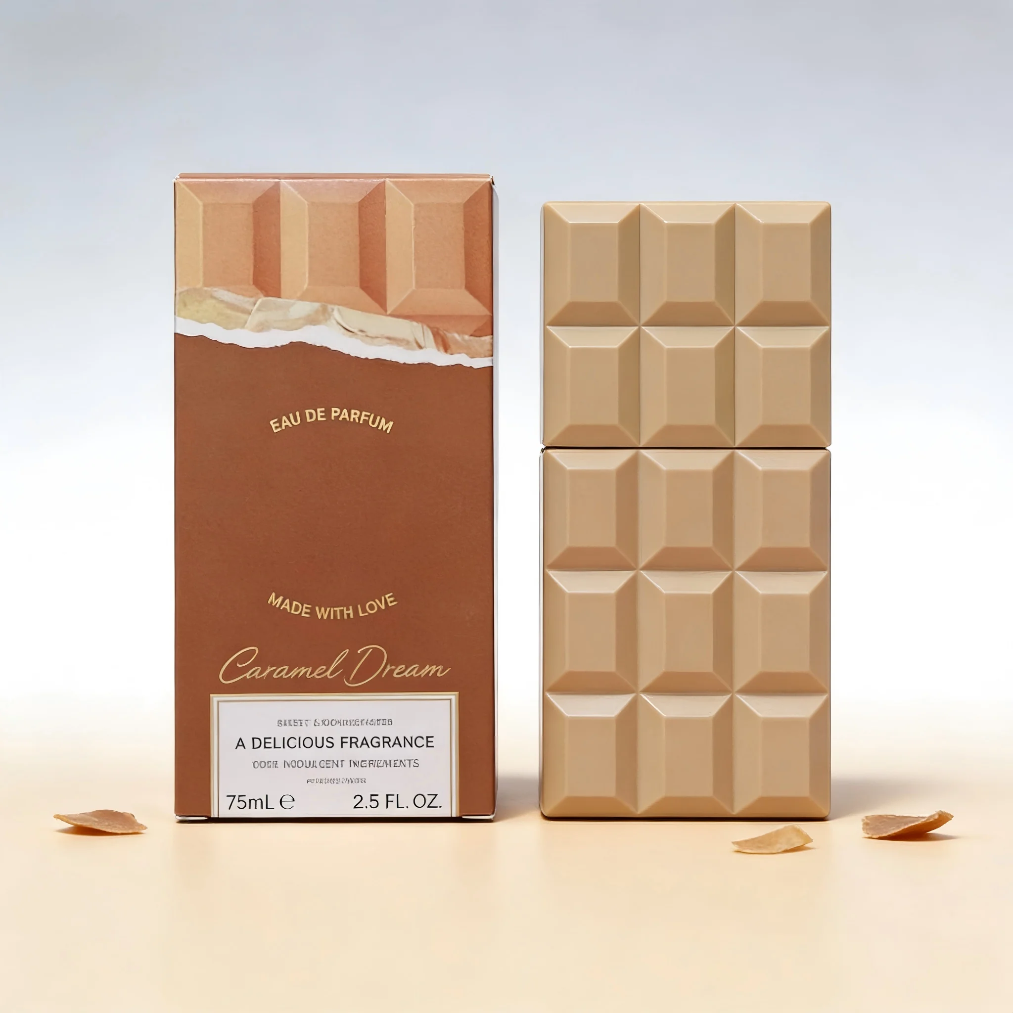 

Caramel Dream Eau De Parfum Creamy Caramel & Vanilla Notes Perfect Present for Special Occasions.