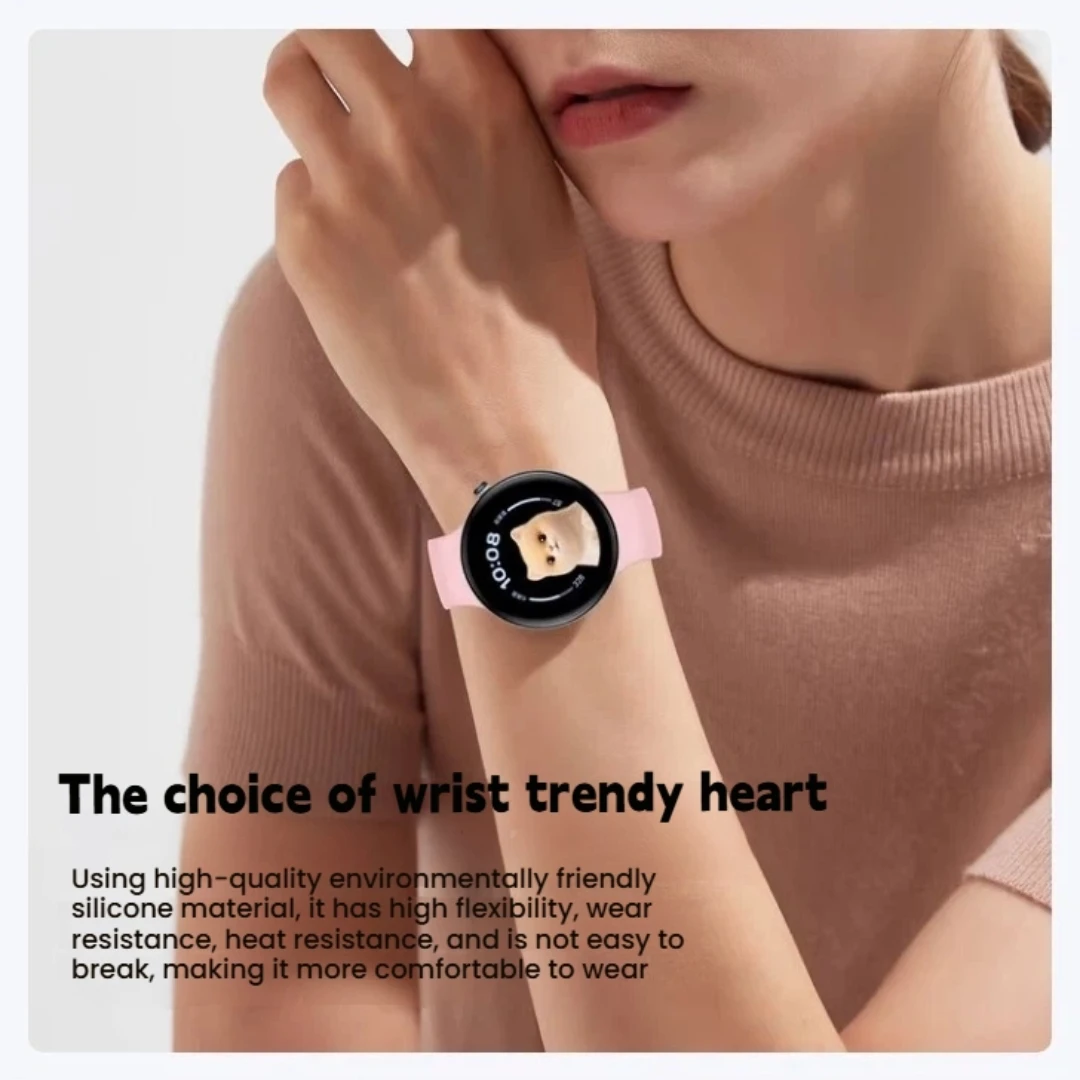 

Силиконовый ремешок для часов Honor FIT 44 мм, монохромный силиконовый ремешок, элегантный ремешок для часов Honor Fit, сменный ремешок для часов