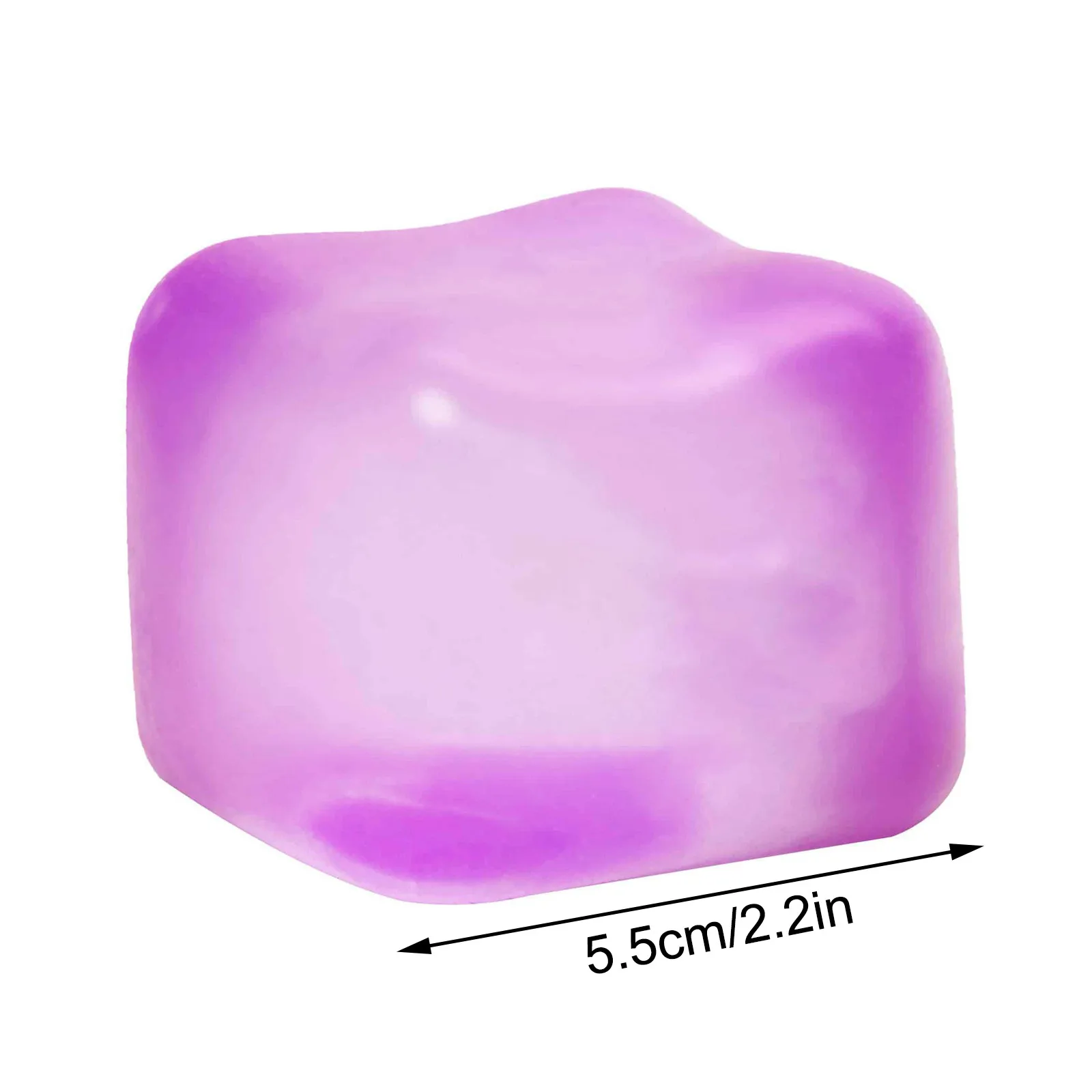 Cubo de gelo mole brinquedo fidget forma quadrada mole bola de estresse espremer brinquedos alívio do estresse brinquedo sensorial para crianças adultos presentes