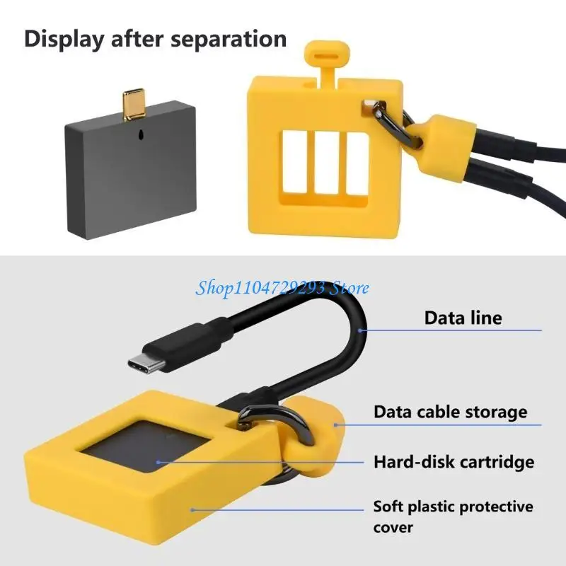 

Y2GD M.2 2230 NVMe SSD Case USB 3.2 Gen 2 10Gbps Type C to NVMe PCIE M.2 SSD Case