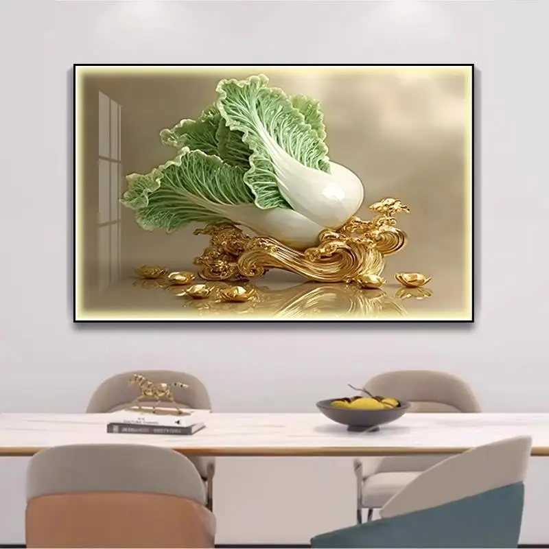 Baicaitu Baicai Restaurante de Luxo Luzes de Parede LED para Parede de Fundo, Luzes de Parede de Sala de estar, Simples e Moderno com Alto Clás