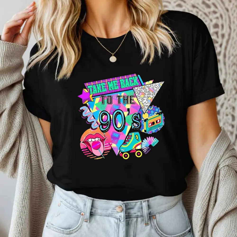 Women's T-shirt I Love 90s The Mens Clothes Music Graphic Tees Men Clothing Birthday Gift Funny Gifts VintageShirts Tees