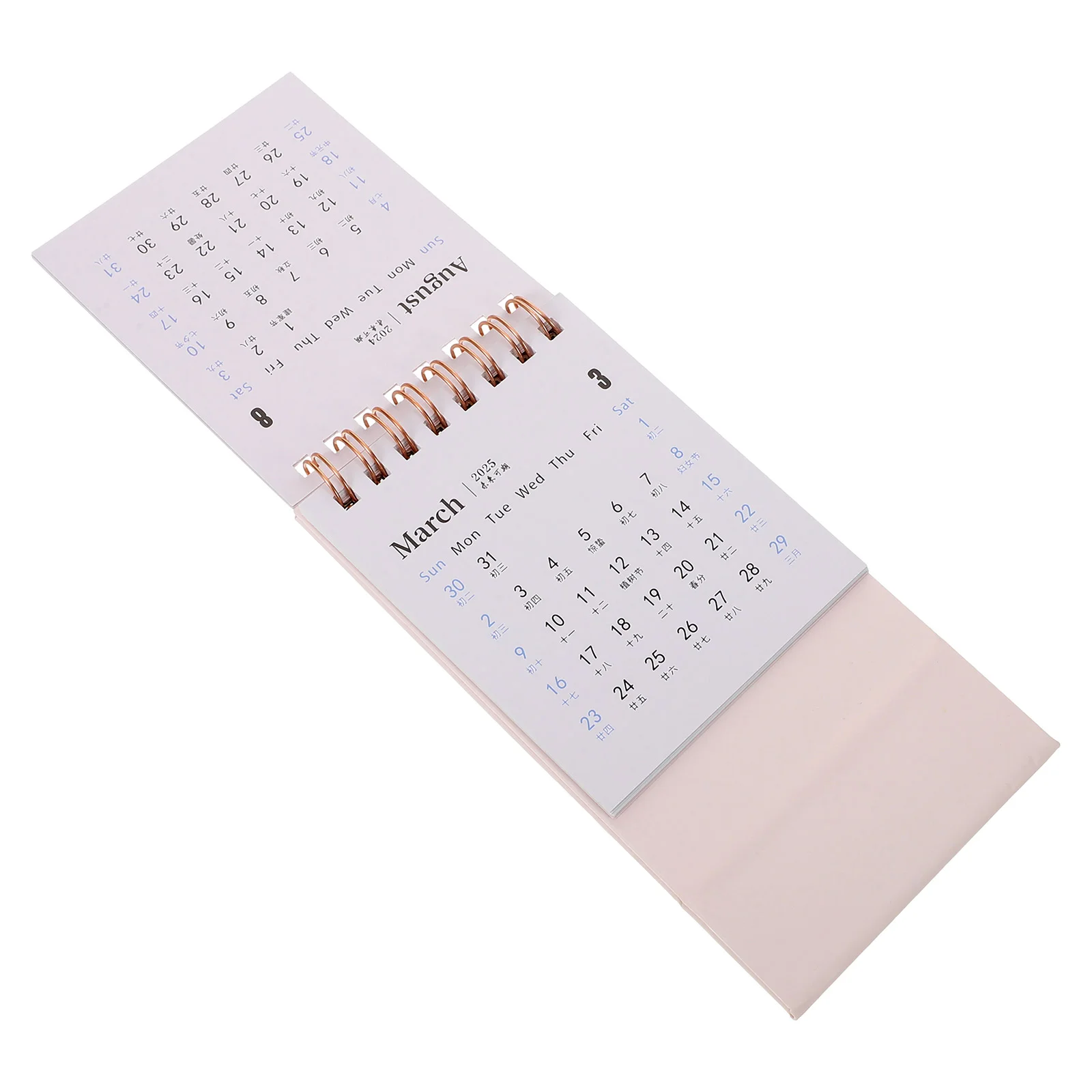 

Mini Desk Calendar Planner Table Small 2025 Monthly Office 2024-2025 Daily for Decorative Vertical Ornaments