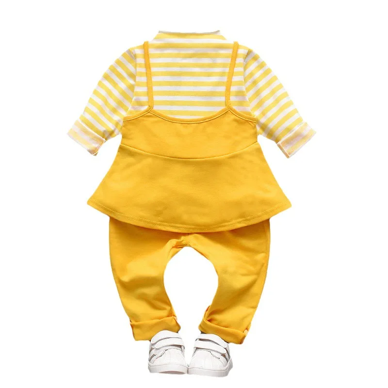 

New Spring Autumn Baby Clothes Suit Children Girls Fashion T-Shirt Pants 2Pcs/Sets Toddler Casual Costume Infant Kids Tracksuits