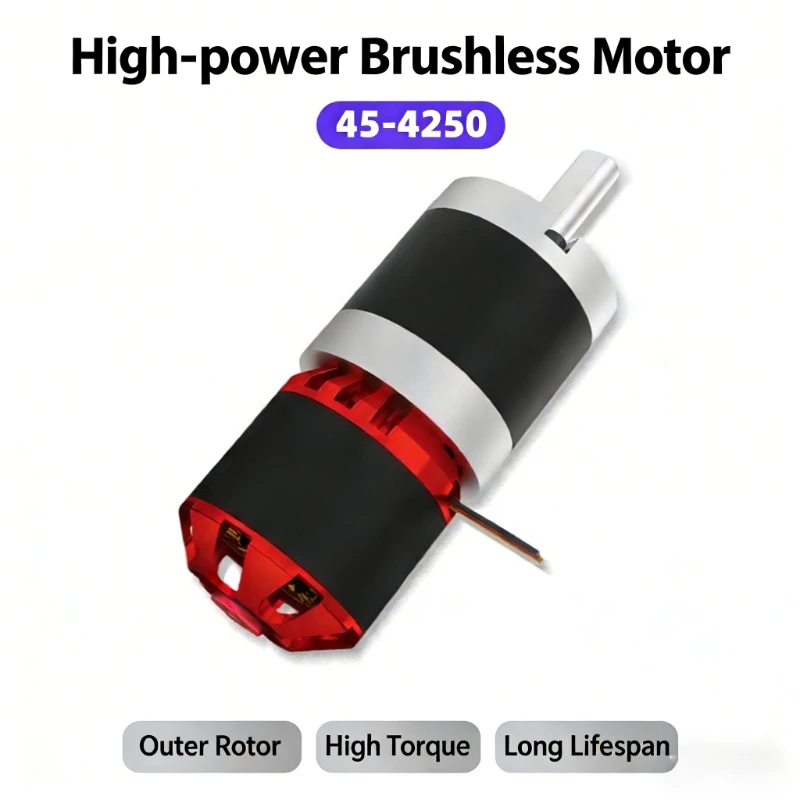 High Power DC Brushless Motor 45-4250 High Speed High Torque Long Life Planetary Gear for Industrial Applications