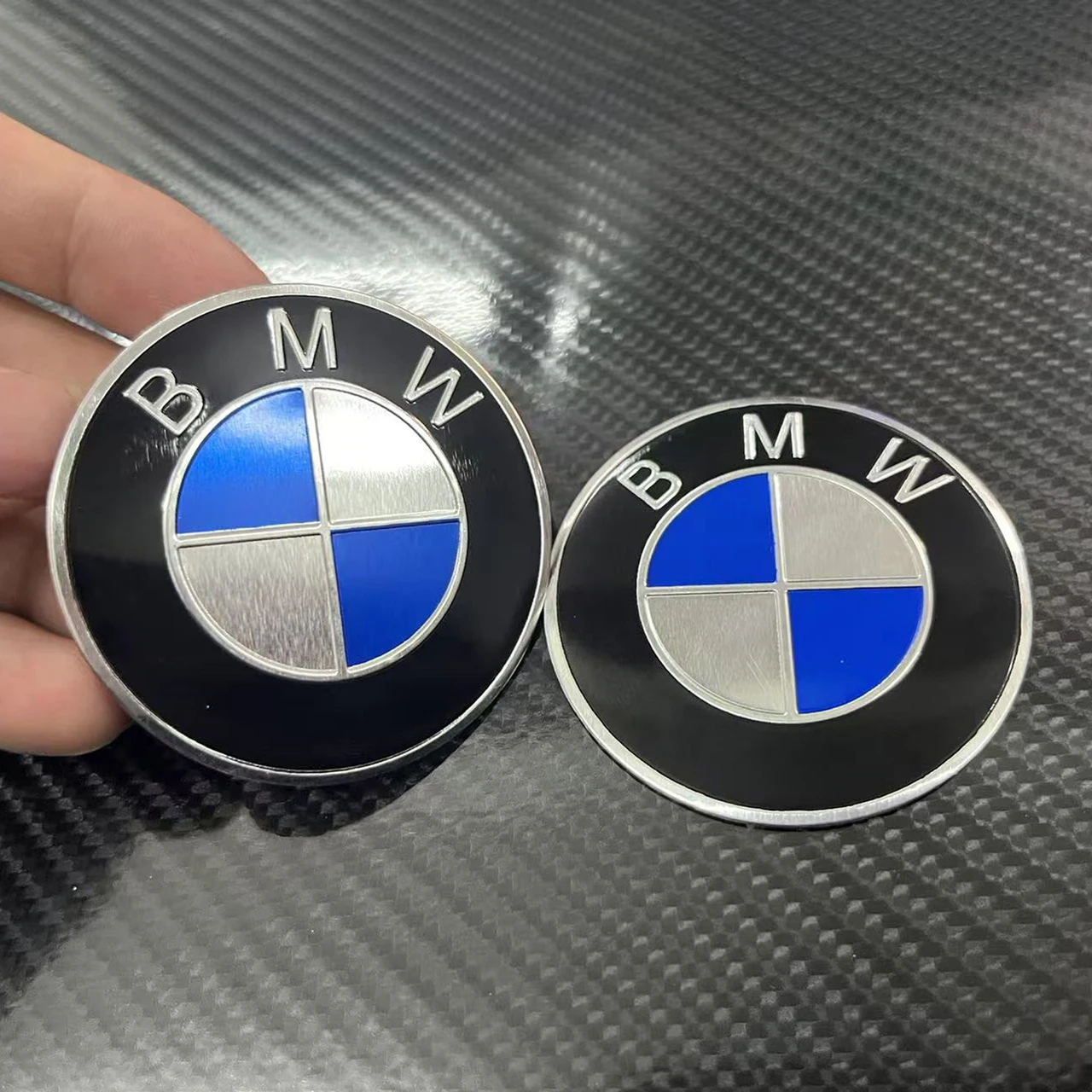 BMW 3D Car Logo Reflective Waterproof Suitable for S1000 RR R1250 GS Moto Racing Car Decorative Soft Adhesive Sticker