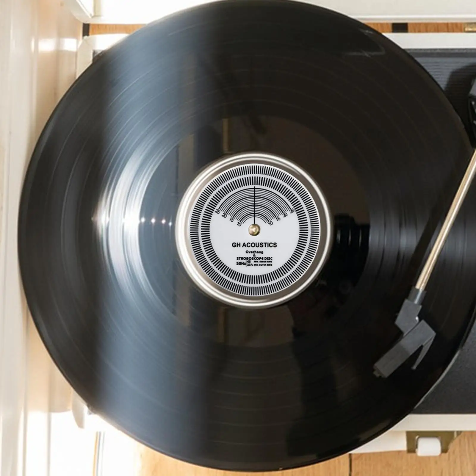 TOCADISCOS de vinilo Profesional, Dial de velocidad para reproductor de discos, herramienta de ajuste