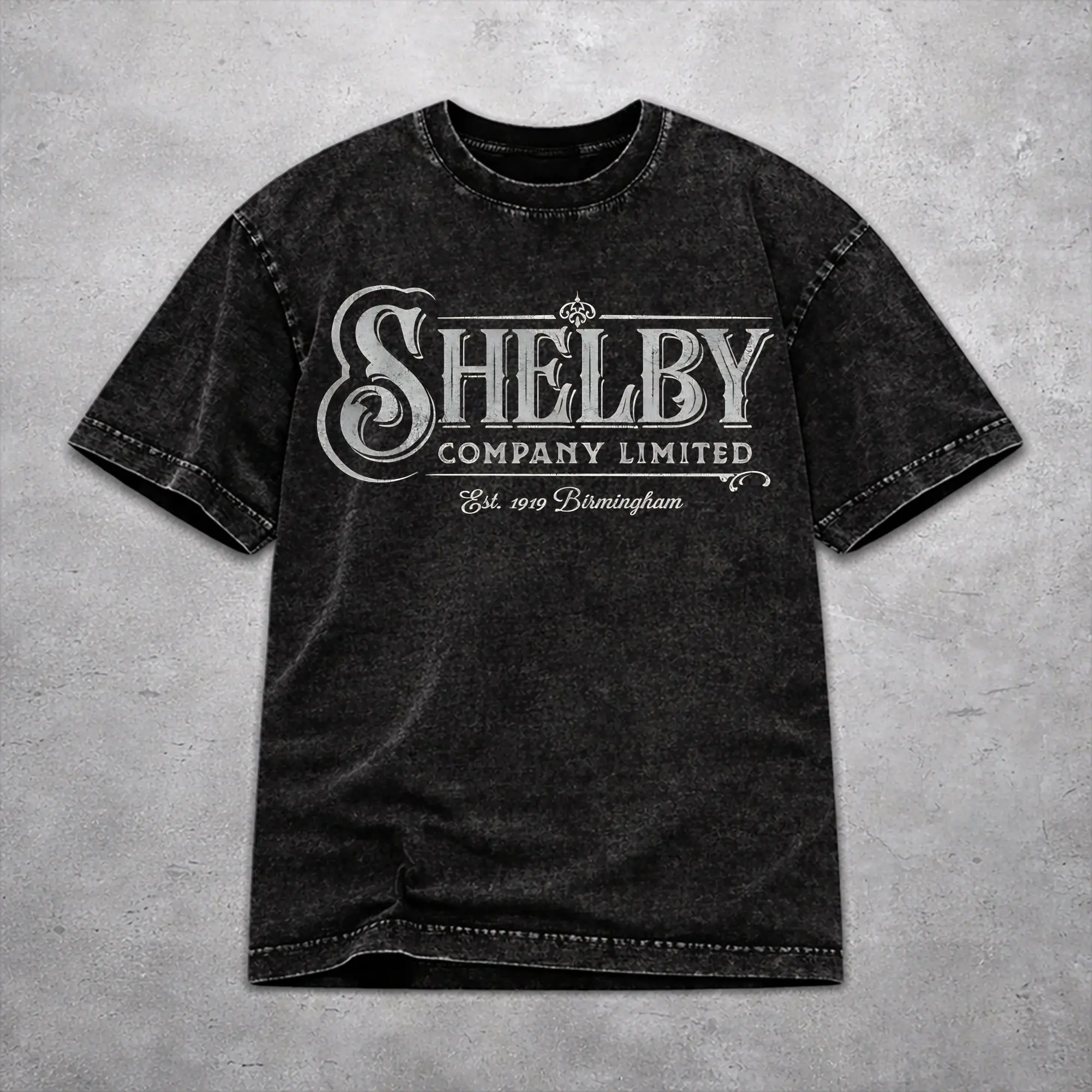 Tommy Shelby Peakys Blinders T Shirt Vintage Style For Men Women Cotton Tee Shirts Clothing