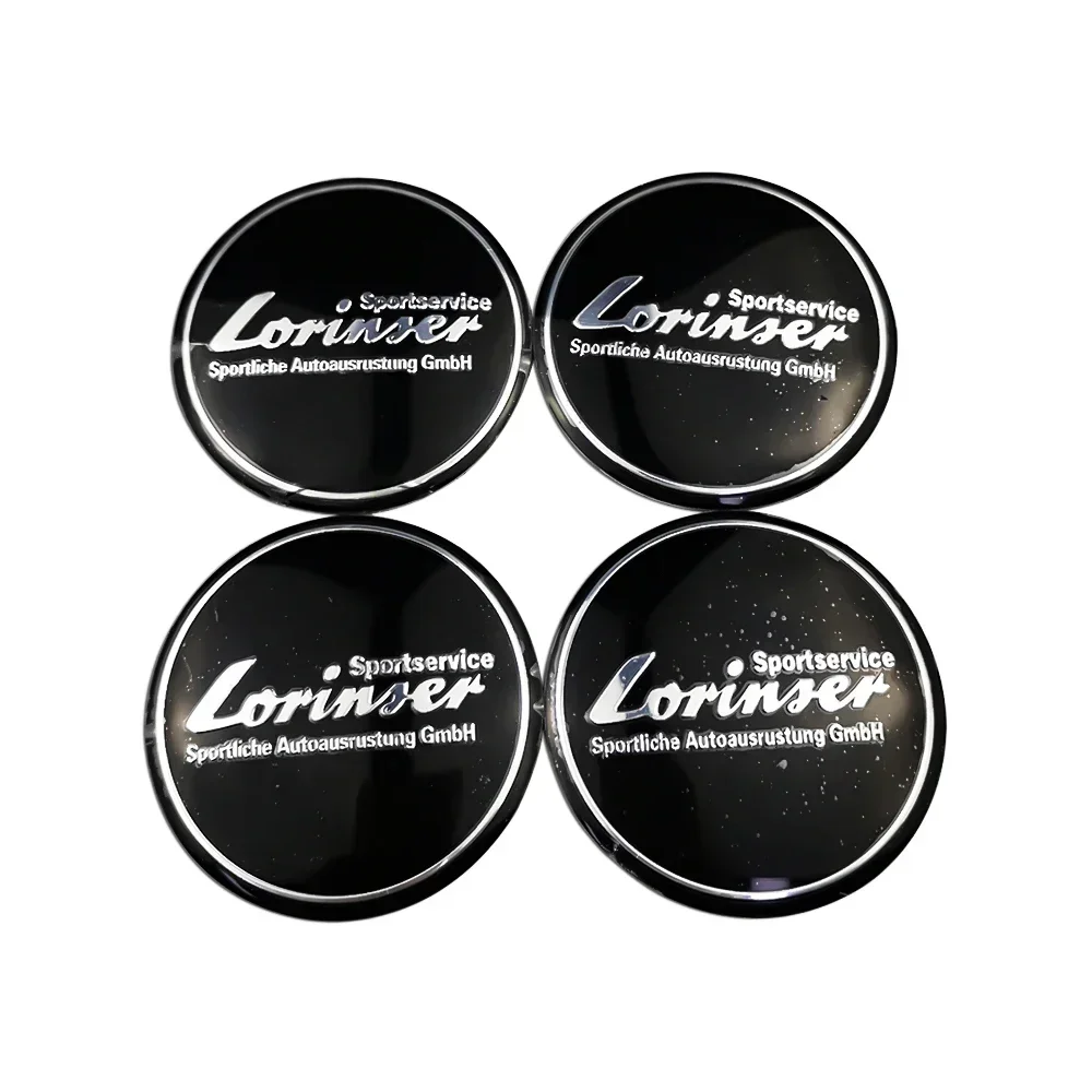 4pcs 56mm Carlsson Lorinser Logo Alloy Car Wheel Hub Center Stickers for Mercedes Benz W203 W204 W202 W176 W166 W124 E250 - view 4