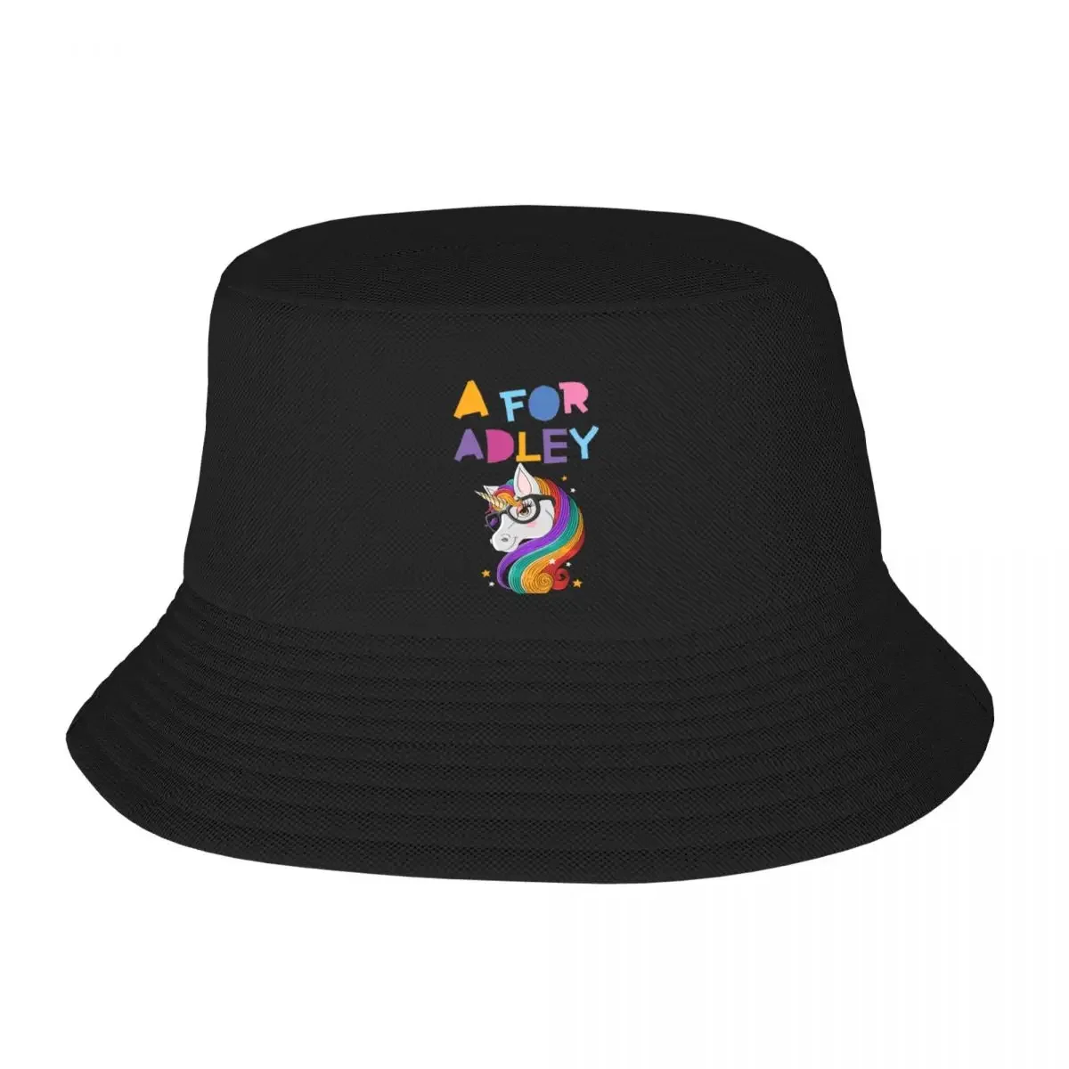 a for adley unicorn Bucket Hat Mountaineering tea Hat Sun Cap Women's Beach Outlet Men's