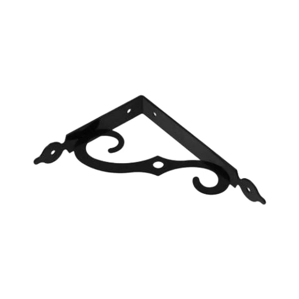 L Shape Wall Bracket 90 Degree Metal Shelf Support for Organizing Items on Vertical Surfaces in Small or Large Interior Spaces