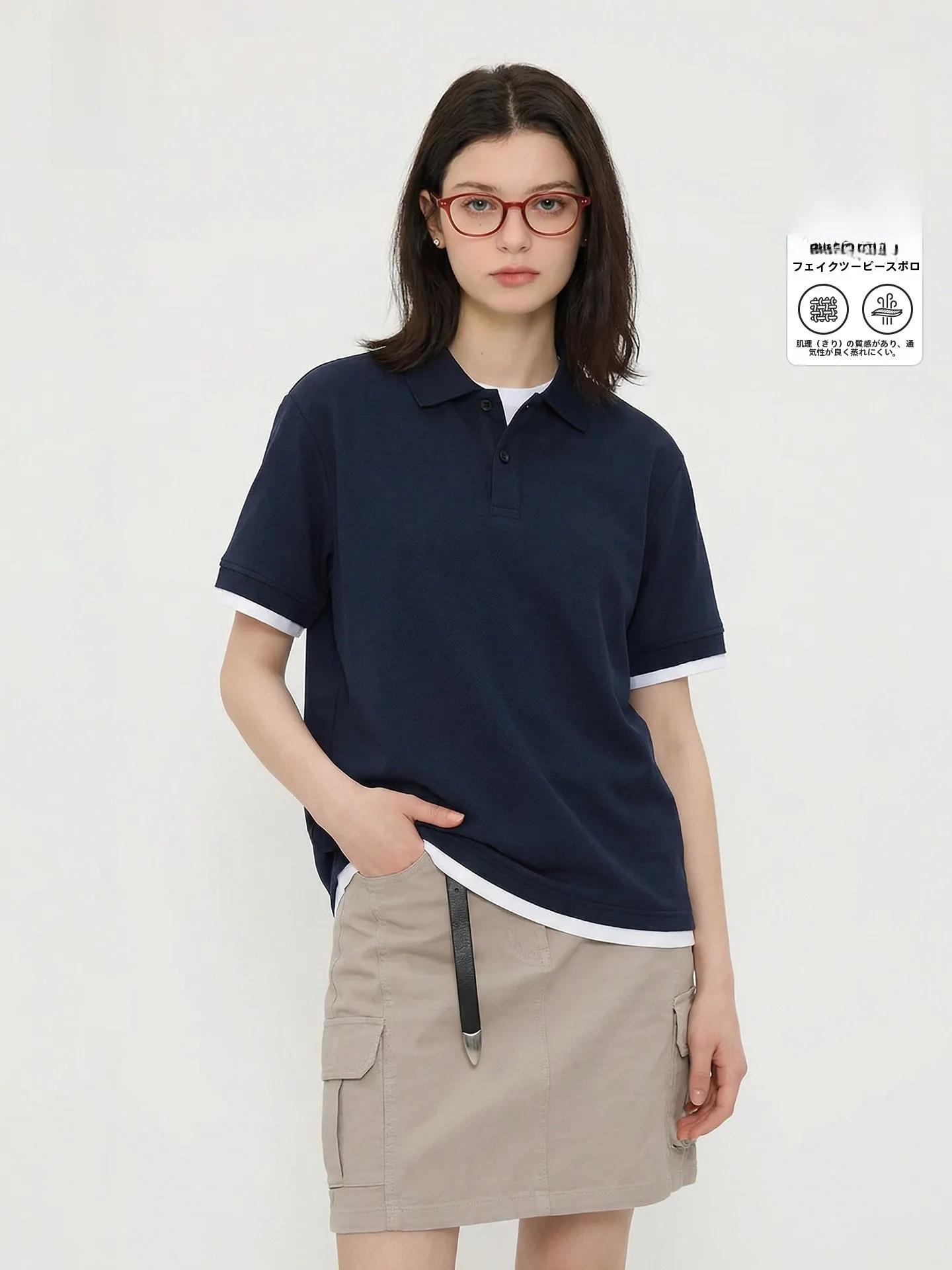 Hipanda Hello Panda Half Sleeve  Shirt Women's Vintage Patchwork T-Shirt Casual Loose Fit Summer New Style Cotton Polyest...
