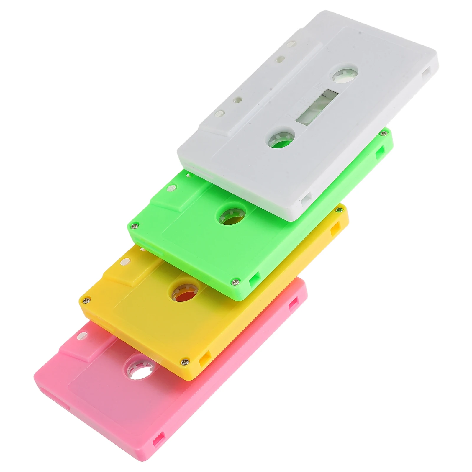 

4Pcs Vintage Cassette Tapes Blank Audio Cassettes DIY Retro Wall Decor Music Party Decoration Home Room Decor Cassette Tapes