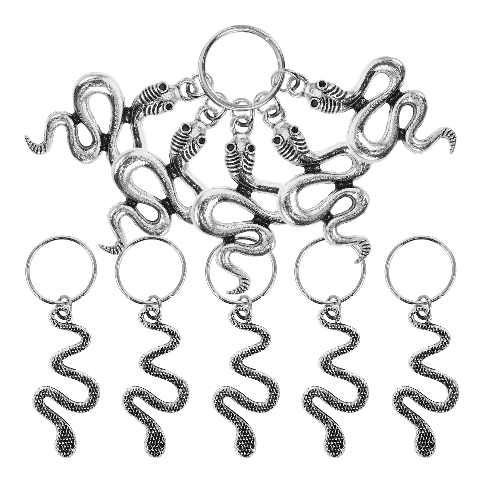 

10 Pcs Accessories Dreadlocks Pendant Girl Jewelry Zinc Alloy African Charms for Hair