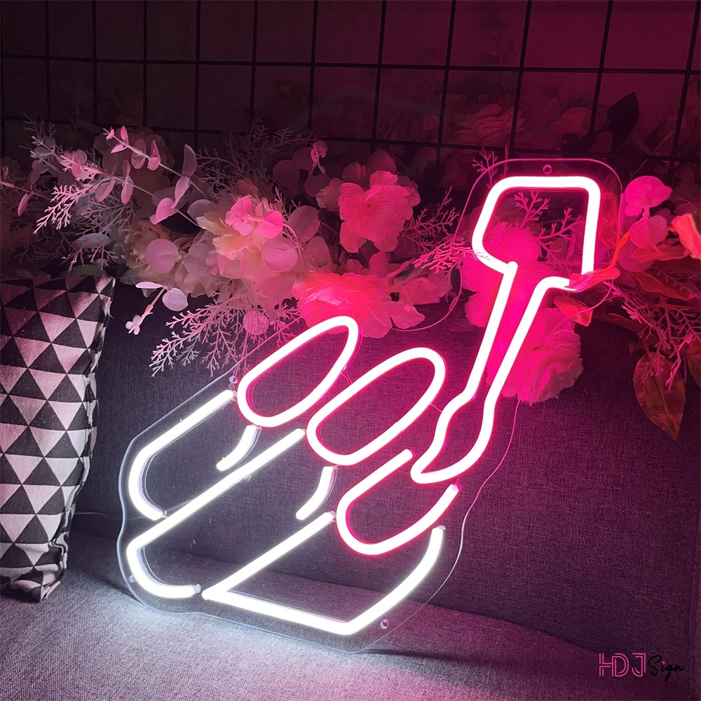 Nail Polish Neon Sign Custom Neon Lights Beauty Shop Decorations Personalized Led Light For Custom Nail Salon Name Sign Gift