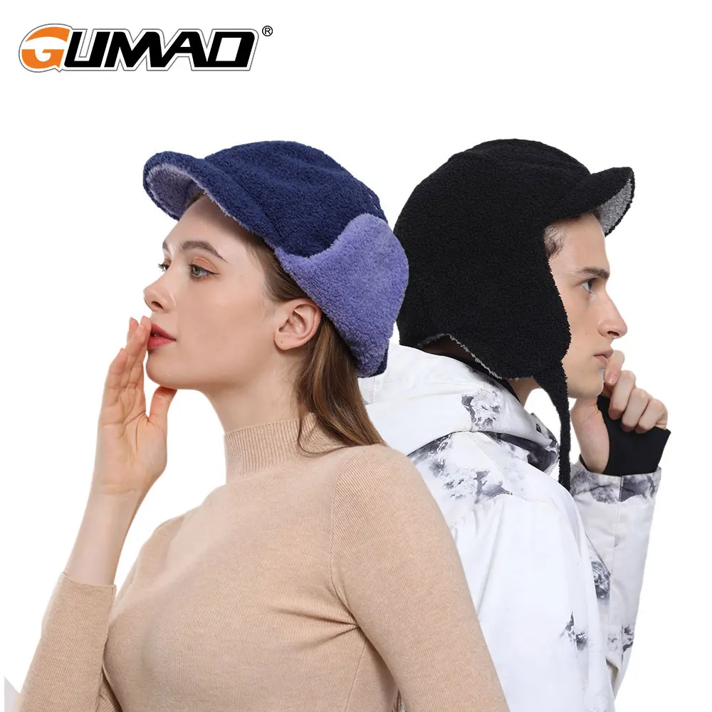 Cycling Warm Helmet Cap Padded Hat Cold Windproof Ear Cover Outdoor Bicycle Motorcycle Ski Snowboard Sports Winter Hat Men Women